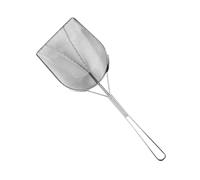 Gcljlmy Écumeur carré en maille Ustensiles de cuisine Cuillère à frire Louche Passoire à huile alimentaire Écumeur d'huile pour friteuse à la viande épuisante, S