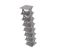 Gcljlmy Étagère à chaussures verticale, étagère à chaussures, coin étroit, organisateur de rangement stable et peu encombrant pour armoire, appartement, couloir, garage, chambre à coucher, blanc (8