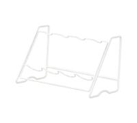 Gcljlmy Étagère à vin pour plan de travail de cuisine, organiseur autonome élégant en porte-bouteilles pour présentation de spiritueux pour la cuisine (4 rangées)