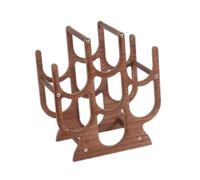Gcljlmy Étagère à vin, présentoir à vin rouge, support polyvalent pratique et élégant pour la maison, le placard, le salon
