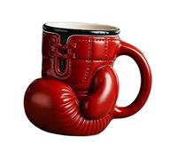 Gcljlmy Gant de boxe Tasse à thé en porcelaine Tasse à thé Décoration de bureau Vaisselle Table Essayé Tasse à thé 300 ml pour hôtel Cadeau de réchauffement à la maison