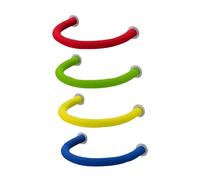Gcljlmy Lot de 4 perchoirs pour perroquet - Branches d'escalade en bois - Pour perruches