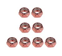 Gcljlmy Lot de 8 écrous pour skateboard et longboard (chocolat)