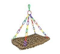 Gcljlmy Perroquet - Cage à oiseaux - Jouet à suspendre - Décoration suspendue - Hamac perroquet - Chaise longue pour macaw Lovebird pinsons (M)