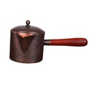 Gcljlmy Pitcher Gong Dao à 430 ml Laiton Gong Kung Tasse Boisson Vaisselle Cuivre Théières Lait pour Salon Chambre Gouttière Hôtel Maison Maison