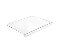 Gcljlmy Planche à découper en acrylique - Housse de protection antidérapante - Pour la maison, le restaurant - Transparent