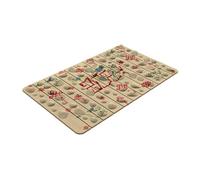 Gcljlmy Plaque de massage des pieds, tapis d'acupression pour pieds, tapis de sport, appareil de massage de trottoir, repose-pieds pour bureau, maison, chambre à coucher (doré)