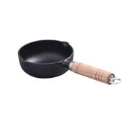 Gcljlmy Poêle à frire en fonte, petite poêle à omelette, batterie de cuisine professionnelle, creuset multifonction, mini poêle à frire pour la cuisine intérieure (13 x 5 cm)