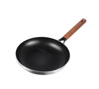 Gcljlmy Poêle à frire, poêle à steak, poêle à omelette, poêle électrique pour plaques à induction, camping-cars, intérieur et extérieur, diamètre : 34,5 cm