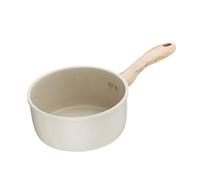 Gcljlmy Poêle à lait, casserole à petit-déjeuner, chauffage, beurre fondant, eau de cuisson, casseroles, casseroles, sauce, casserole pour le camping (16 cm avec vapeur)