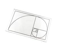 Gcljlmy Règle de couture rectangulaire en acrylique - Pour le dessin de précision - Outil de bricolage - Gabarit de mesure - Règle dorée