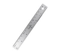Gcljlmy Règle en acier inoxydable dessin précis marque-page de bureau épaissi MM droit souverain dessinateur (15 cm)