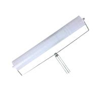 Gcljlmy Rouleau à pointes de 200 mm de large pour chape en latex et lissage, auto-nivelant avec pointes de 15 mm
