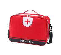 Gcljlmy Sac de premiers secours portable multifonction pour le bureau, l'école, le travail, la voiture, 35 x 14 x 24 cm (rouge)