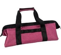 Gcljlmy Sac de rangement pour piquets de tente, sac de transport pour clous de sol, sac de rangement pour accessoires de tente, sac de sardines pour tentes de camping, randonnée, randonnée, Rouge rose