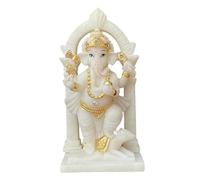 Gcljlmy - Statue de Bouddha indien, décoration de table, dieu éléphant, statues pour bureau, voiture, temple