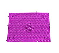 Gcljlmy Tapis de massage sensoriel des pieds, tapis d'acupression, tapis sensoriel créatif pour l'entraînement, la maison, le fitness, le bureau, les jeux de plein air (violet)