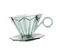 Gcljlmy Tasse à café multi-usages, porte-filtre à café, cadeau, facile à nettoyer, filtre à café, infusé à la main, pour randonnée, voyage, cuisine, vert