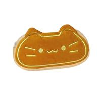Gcljlmy Trousse à crayons en forme de chat mignon, organisateur de papeterie, grande capacité, cadeau de voyage, souple, jaune, Capybara