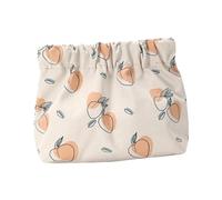 Gcljlmy Trousse de Maquillage Grande Capacité Sac de Voyage à Fermeture Automatique Imprimée Petite Pochette Maquillage Organisateur pour Cartes Parfum Style c