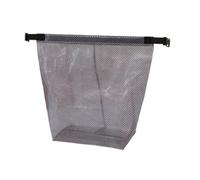 Gcljlmy Trousse de toilette portable en maille - Organisateur de cosmétiques - Pour les voyages, l'université, le dortoir, la douche, les choses importantes, le bain, les cosmétiques pour femme, gris