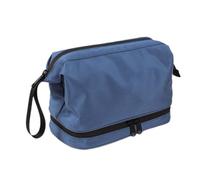 Gcljlmy Trousse de toilette pour homme, organisateur de voyage, grande capacité, trousse de toilette, trousse de rasage pour extérieur, cadeaux de fête des pères, salle de bain, bleu, A