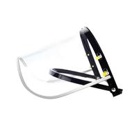 Gcljlmy Visière de protection du visage réglable pour protéger vos yeux et votre visage pour souder, travailler en plein air, tailler, jardin (transparent)
