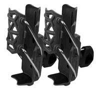 Gcroet Lot de 2 Porte-gobelets de vélo Auto-Ajustables, Porte-Bouteille d'eau Universel Rotatif à 360° pour vélo, Installation sans perçage,