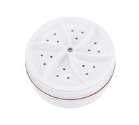 Gcroet Mini Machine À Laver, Mini Machine À Laver Laveuse Portable USB Turbo Machine À Laver pour Maison Camping 30W Blanc