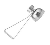 Gcroet Ouvre-coquilles d'oeuf ouvre-Coque en Acier Inoxydable Bobine d'oeuf à œuf de 3,5 cm Outil d'élimination de Coquille d'oeuf en Argent ouvreur de coquilles d'oeuf, Dessus d'oeuf,