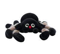 Gcroet Peluche araignée sauteuse, Jouet en Peluche araignée géante Mignonne de 11, 8 Pouces, Douce pour la décoration intérieure, pour Enfants Adultes Gris Kaki...