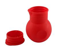 Gcroet Pot de Fusion en Silicone pour Faire Fondre Le Beurre de Chocolat Chauffer la Sauce au Lait Kit Micro-Ondes Outils Cuisine créatifs 1 pièce Rouge...