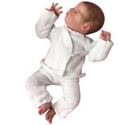 Gcroet Poupée de bébé en Silicone de 9, 8 Pouces, poupée bébé Douce et réaliste avec des Cheveux et des vêtements dessinés à la Main Qui semblent très réalistes pour Les Cadeaux Filles...