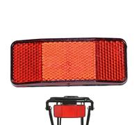 Gcroet Réflecteur de vélo pour la sécurité de Conduite Nuit, 1 pièce, feu arrière réfléchissant, Support à vis pour arrière, Tige Selle.