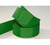 gcs Ruban gros grain 38 mm x 5 metres/10 metres choisir à partir de nombreuses couleurs Dessus de qualité Londres, Green, 5 Meters