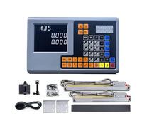 GCS906-2 2 axes LCD DRO kit fraiseuse affichage de lecture numérique avec 2 pièces 5um encodeur linéaire à échelle optique(0.001mm complete kit)