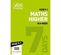 Gcse 9-1 Maths Higher In A Week