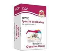 GCSE AQA Spanish: Vocabulary Revision Question Cards (For exams in 2025)