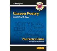 GCSE English AQA Unseen Poetry Guide - Book 1 includes Online Edition