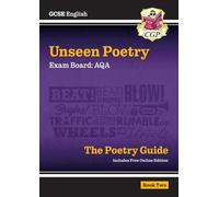 GCSE English AQA Unseen Poetry Guide - Book 2 includes Online Edition