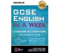 GCSE English in a Week Language Literature by How2Become Inconnu (Auteur)