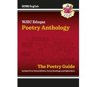 GCSE English WJEC Eduqas Anthology Poetry Guide includes Online Edition, Audio and Quizzes