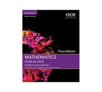 Gcse Mathematics For Ocr Foundation Problem-Solving Book (Gcse Mathematics Ocr) (Paperback) Tabitha Steel, Coral Thomas, Mark Dawes, Steven Watson (Auteur)