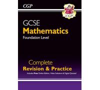 Gcse Maths Complete Revision & Practice: Foundation Inc Online Ed, Videos & Quizzes