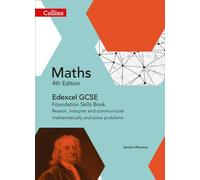 Edexcel GCSE Maths Foundation Skills Book Sandra Wharton Sandra Wharton (Auteur)