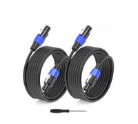 GCTBL 30M 2pack Speakon à Speakon câbles mâle à mâle professionnel DJ/PA amplificateur Audio haut-parleur câble
