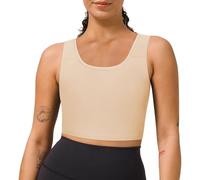 GCTBL Demi Binder de Poitrine Compression Transgender FTM Respirant Pullover Binder (K,XL)