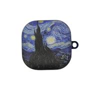 GCVXRUD Coque pour Samsung Galaxy Buds 4/Buds 4 Pro, peinture à l'huile, coque de protection antichoc en TPU pour garçons et filles (ciel étoilé)