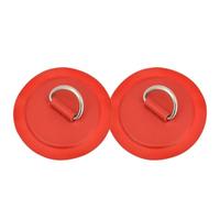 GCYEIDMA 1 à 10 pièces d'anneau en D | D Ring Pad forme ronde Stand Up Paddle SUP PVC for Kayak gonflable