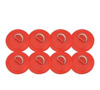 GCYEIDMA 1 à 10 pièces d'anneau en D | D Ring Pad forme ronde Stand Up Paddle SUP PVC for Kayak gonflable